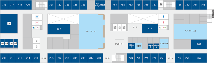 7Fフロア(病棟)